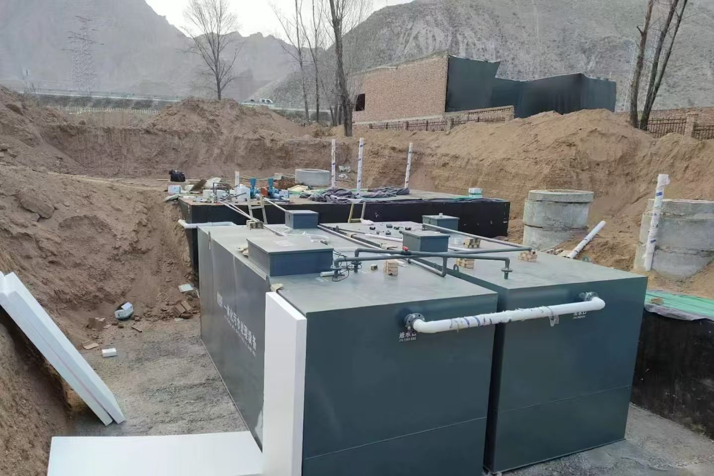 河西一体化污水处理设备